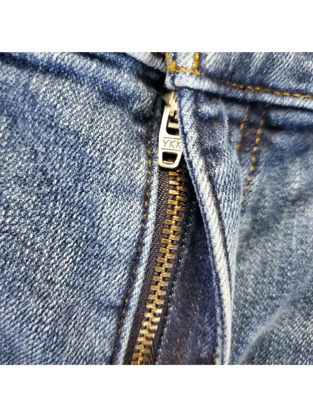J. Crew Shorts Womens Size 29 Blue Frayed Hem Distressed Denim High Rise